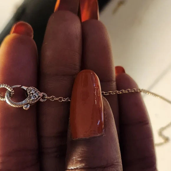 Judith Ripka 18inch Horseshoe Necklace - Picture 13 of 16